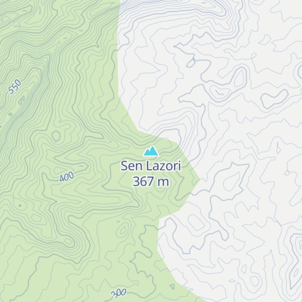 Map of Sen Lazori
