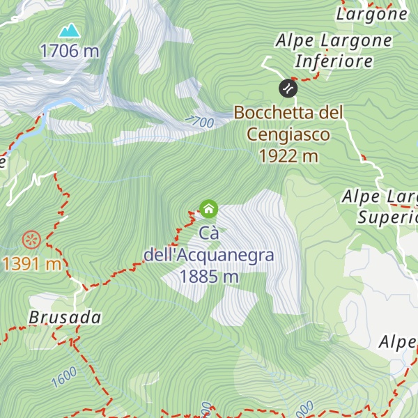 Map of Cà dell'Acquanegra