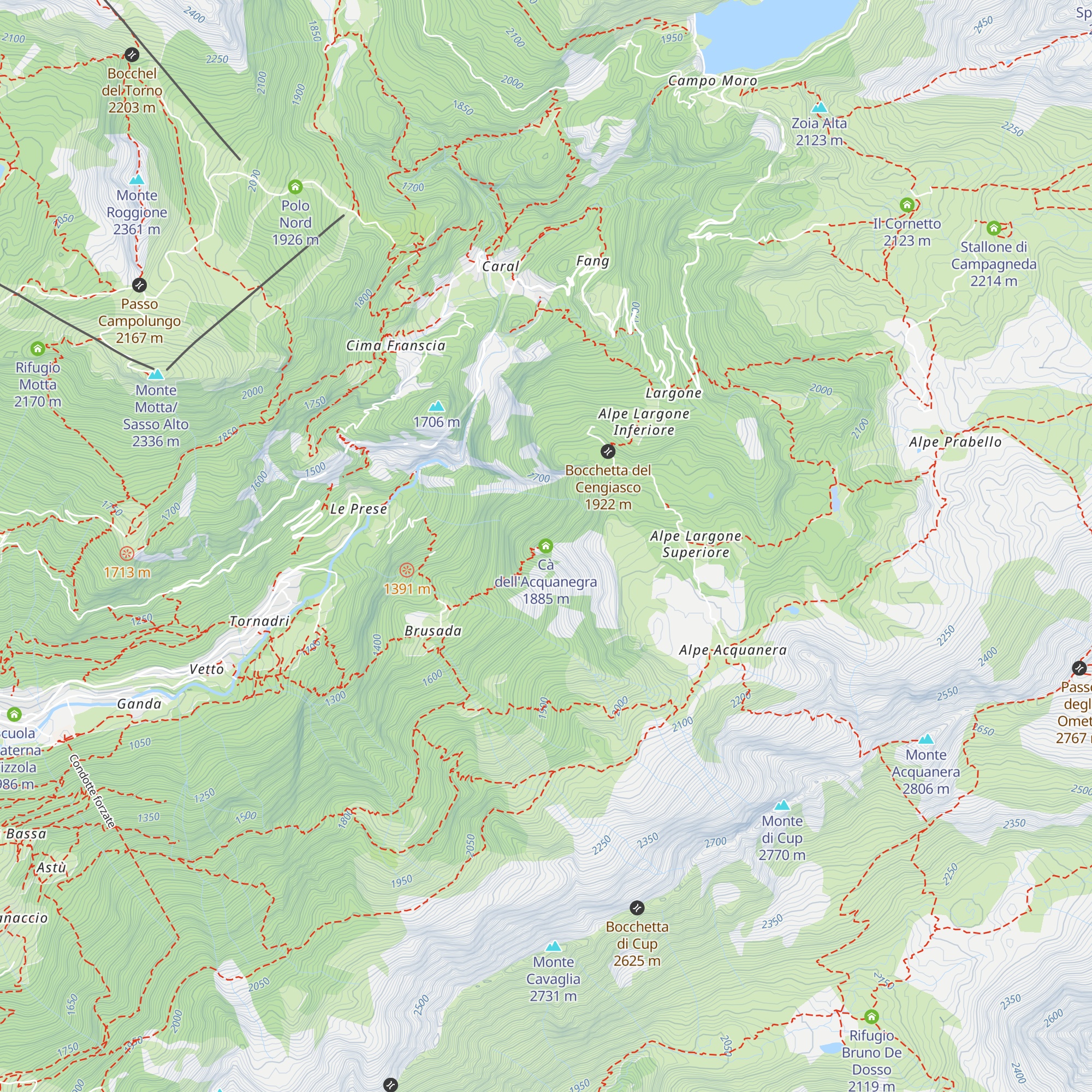 Cà dell'Acquanegra map