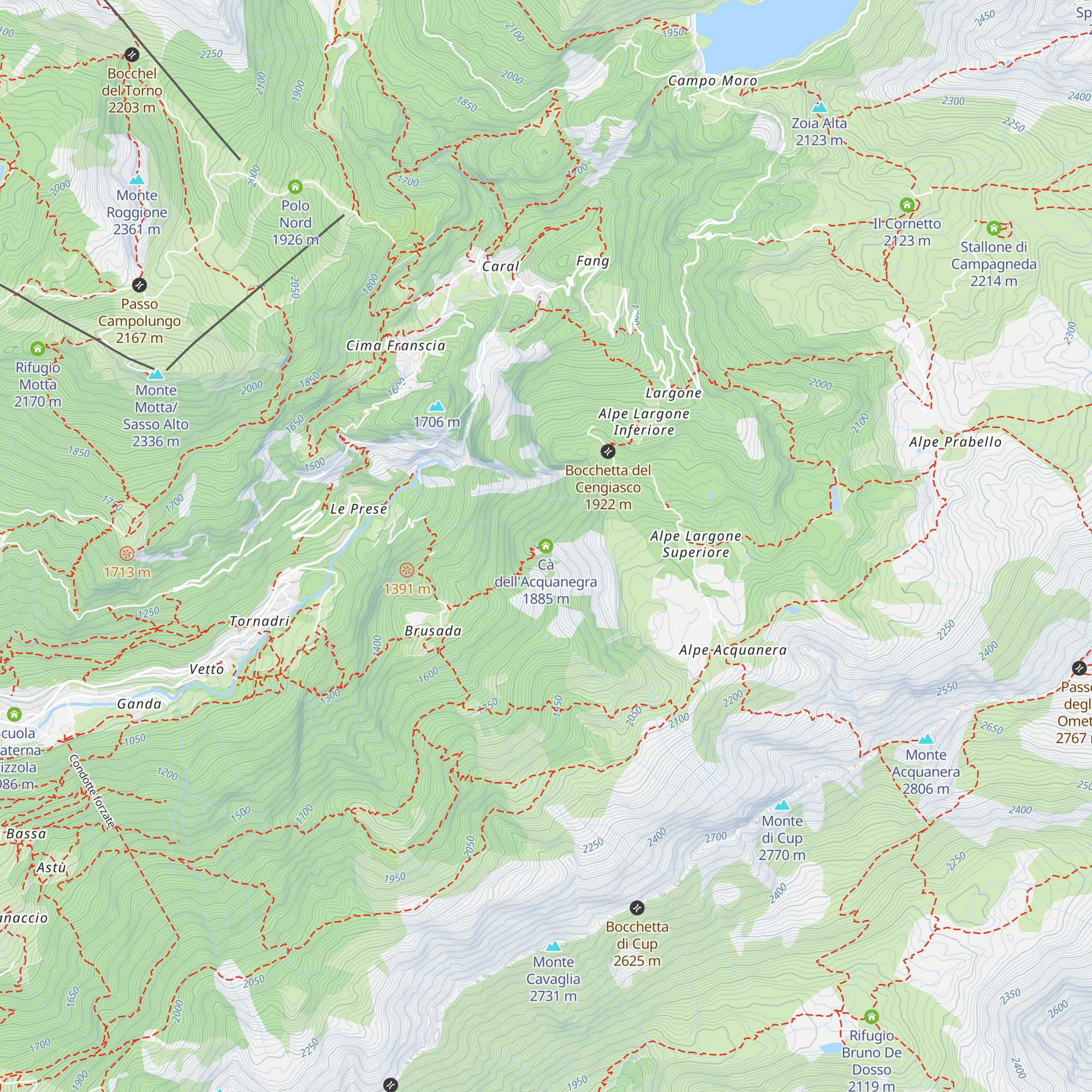 Cà dell'Acquanegra map
