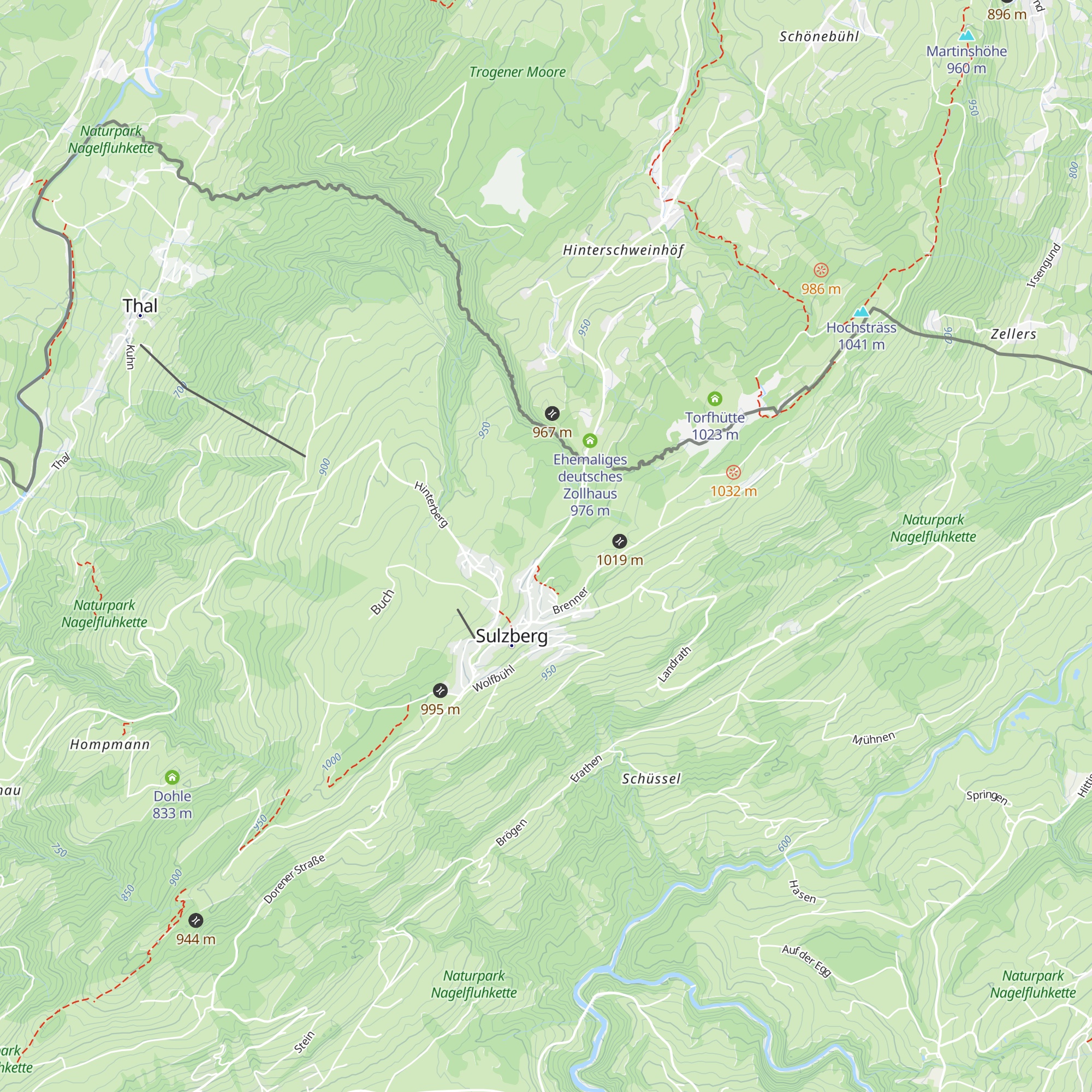 Ehemaliges österreichisches Zollhaus map