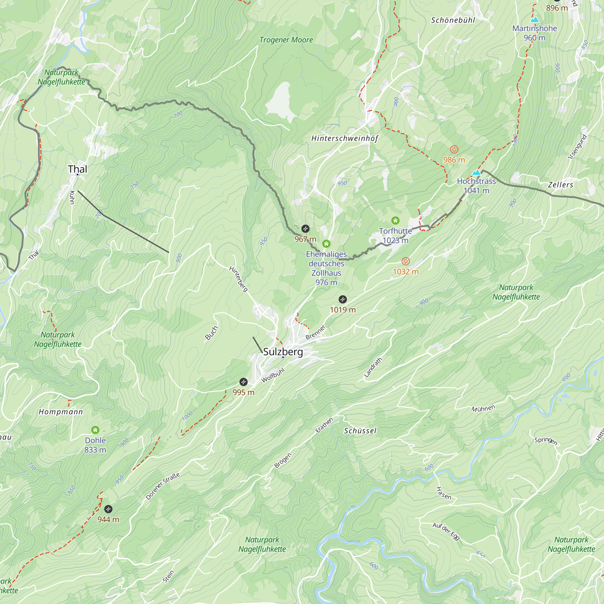 Ehemaliges österreichisches Zollhaus map