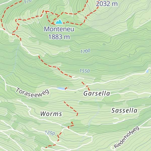 Map of Almeinalpe