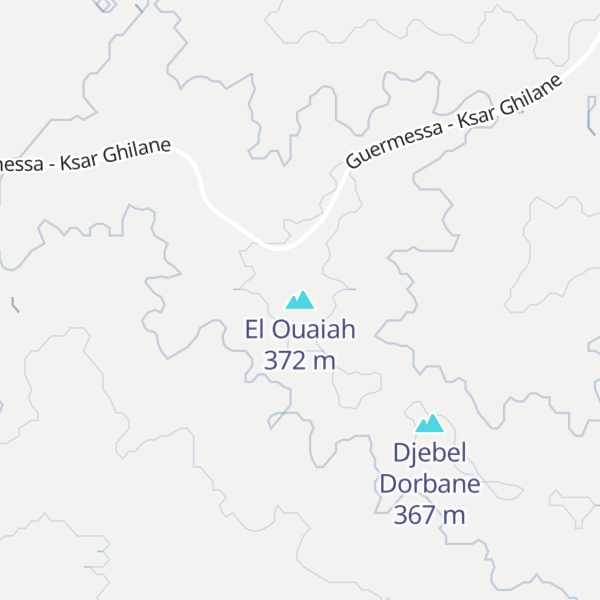 Map of El Ouaiah