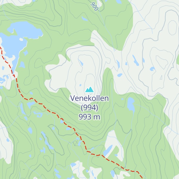 Map of Venekollen (994)