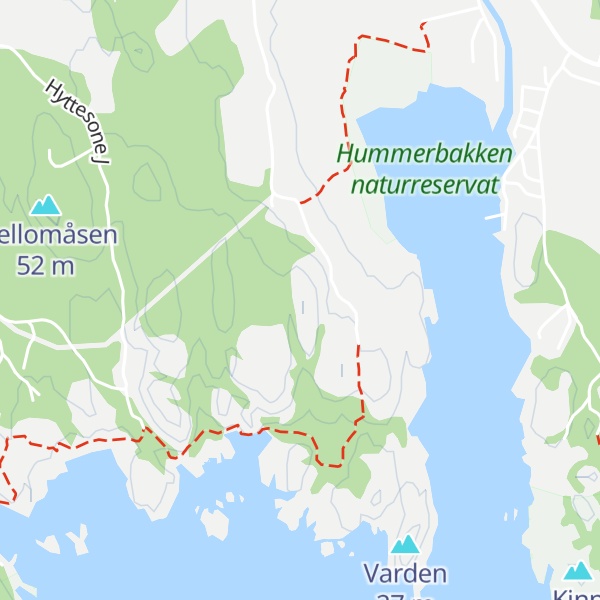 Map of Guslandsåsen