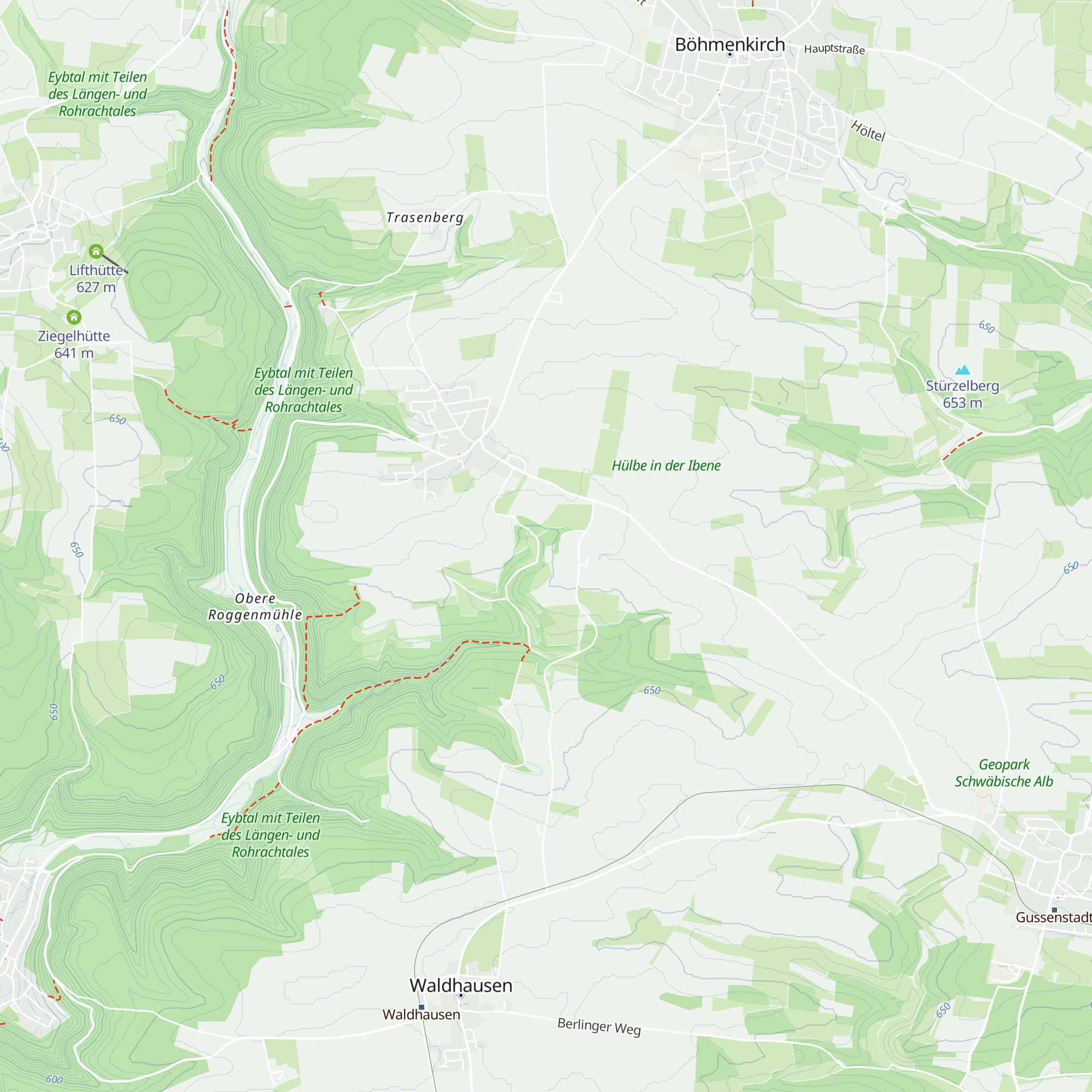 Karl-Vorbrugg-Hütte map