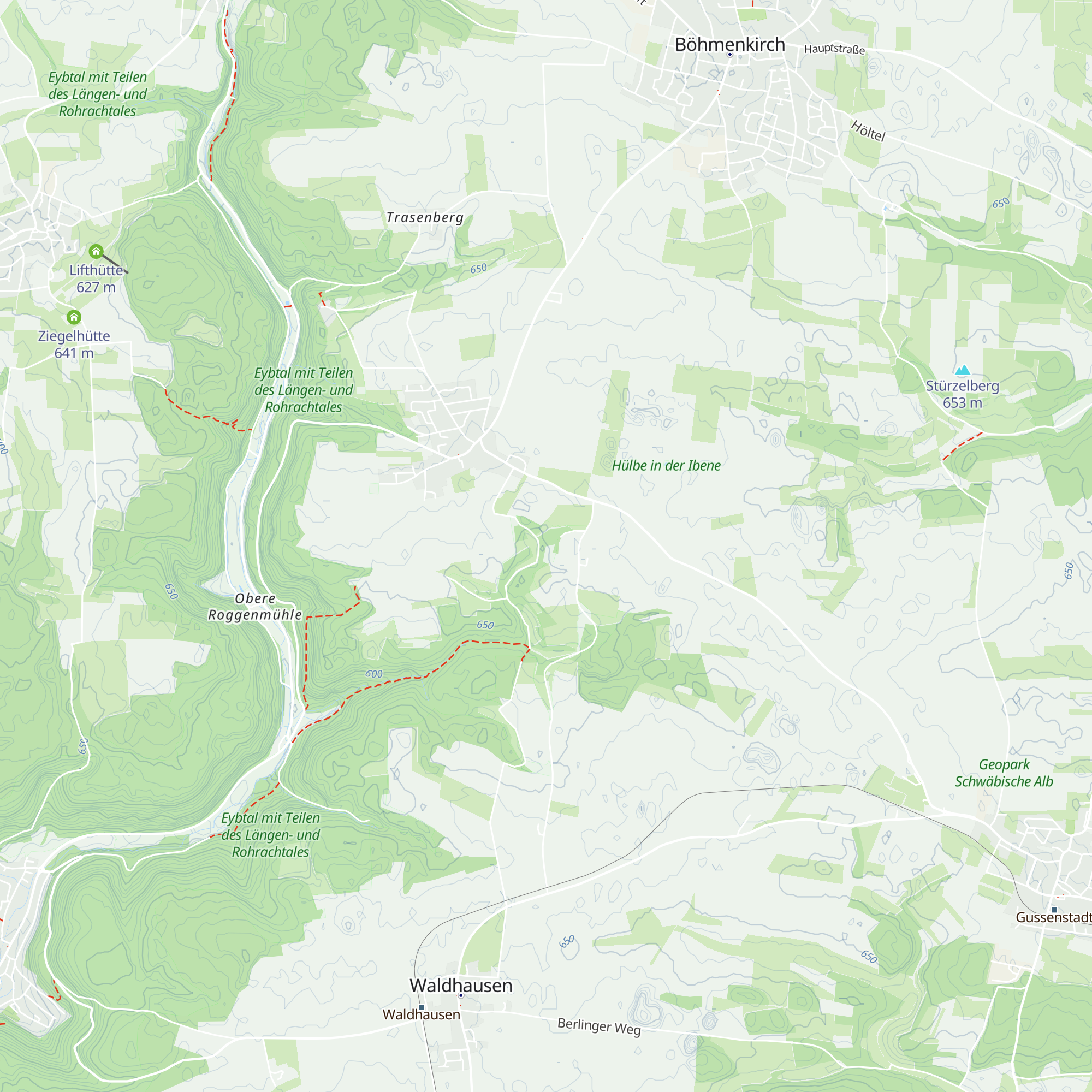 Karl-Vorbrugg-Hütte map