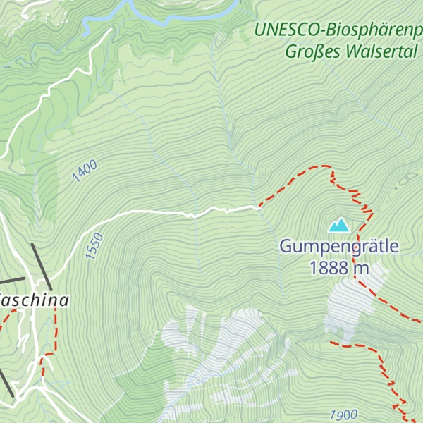Map of Bartholomäusalpe