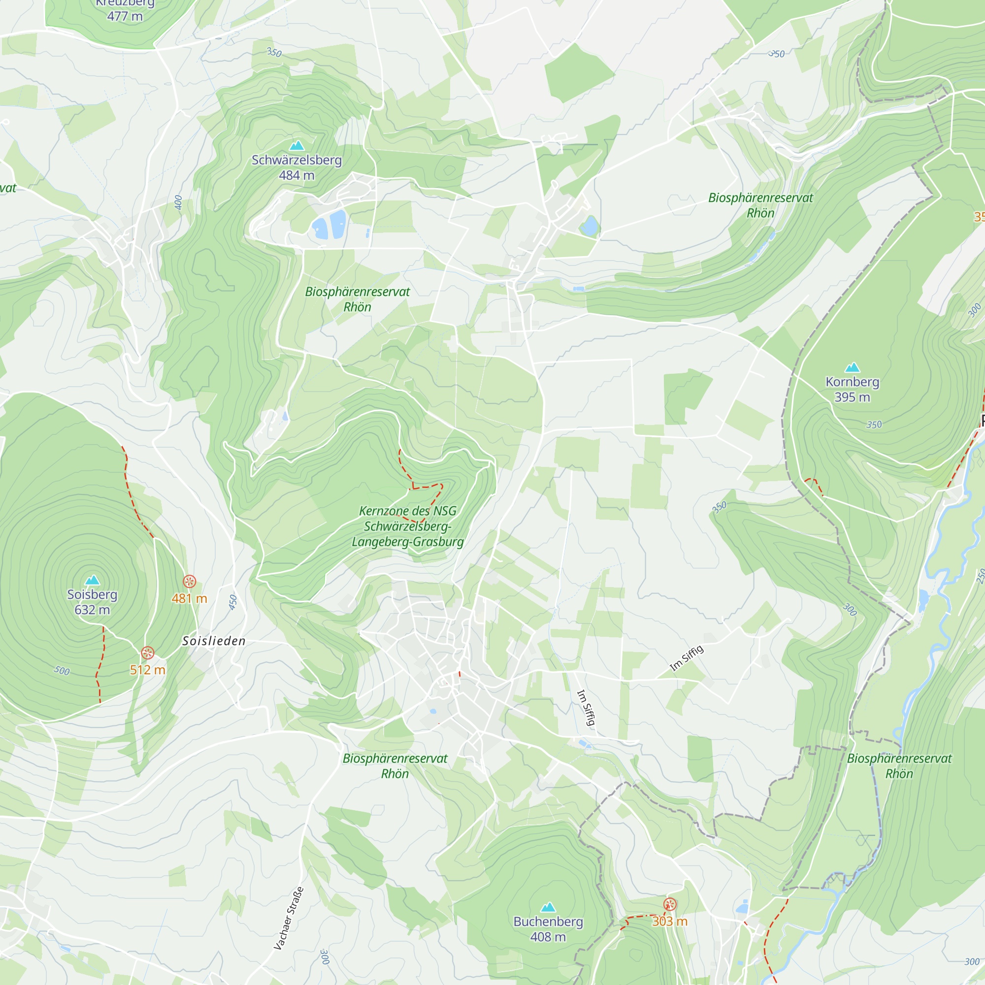 Rabenthalhütte map