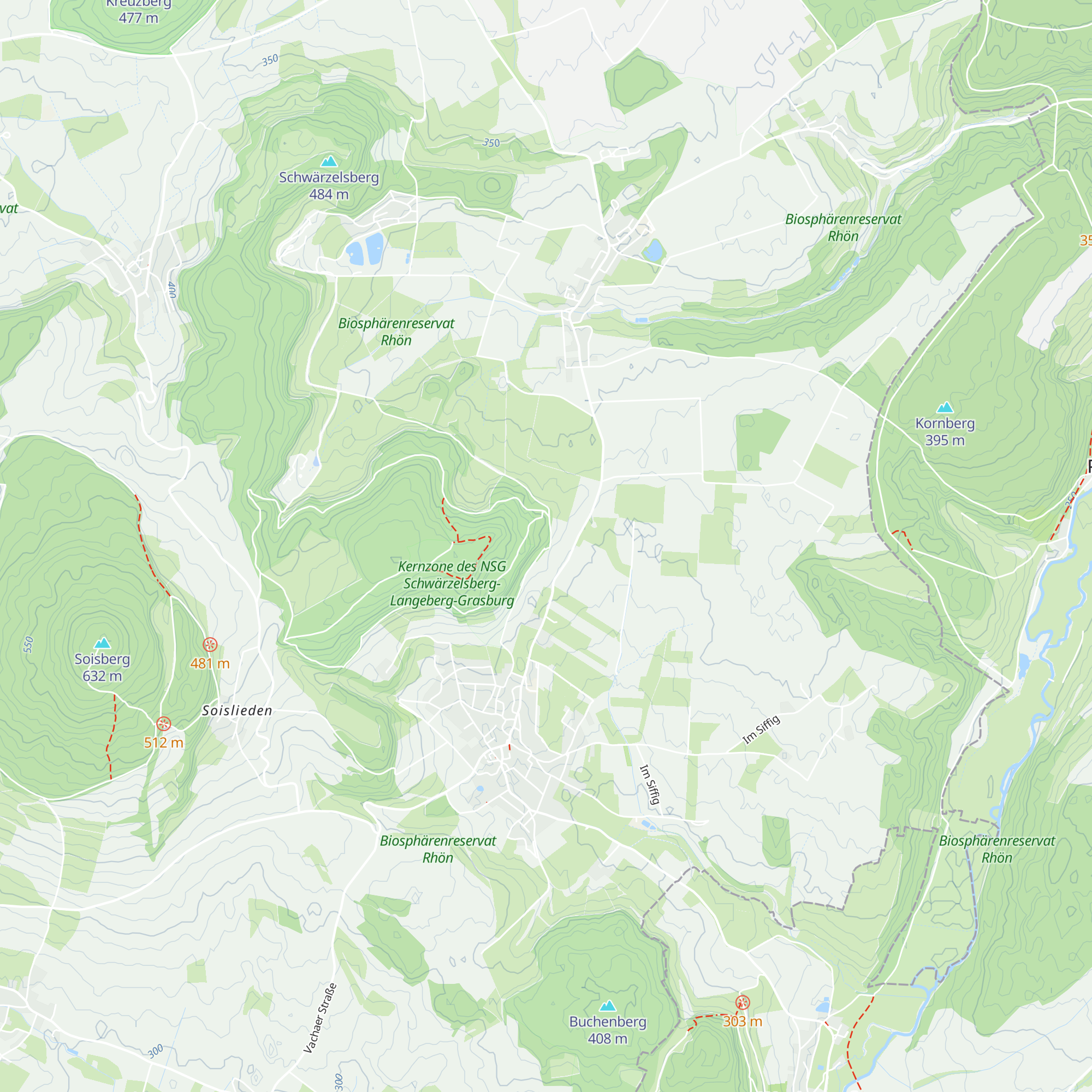 Rabenthalhütte map