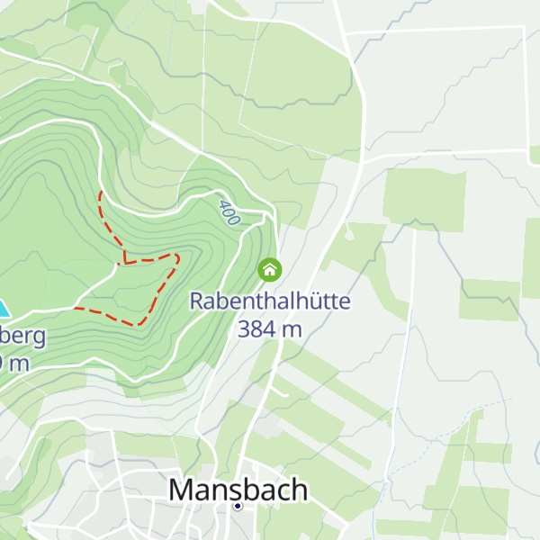 Map of Rabenthalhütte