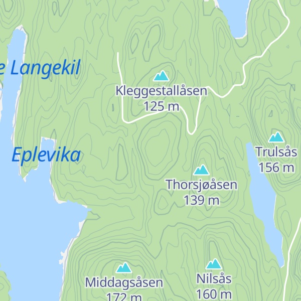 Map of Tyttebærås