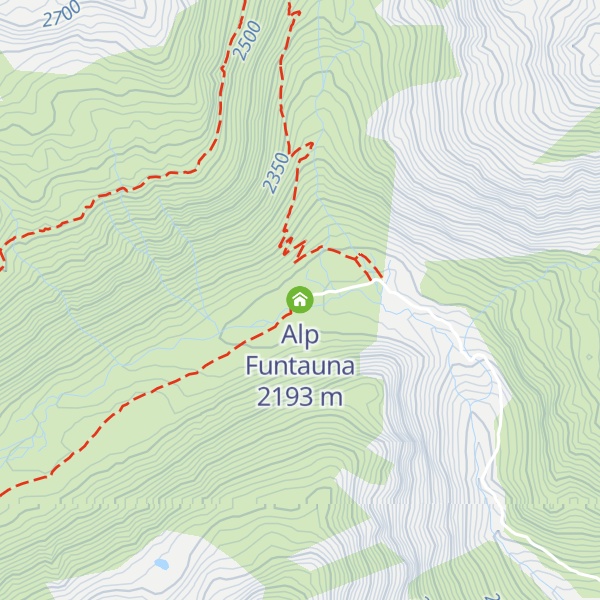 Map of Alp Funtauna