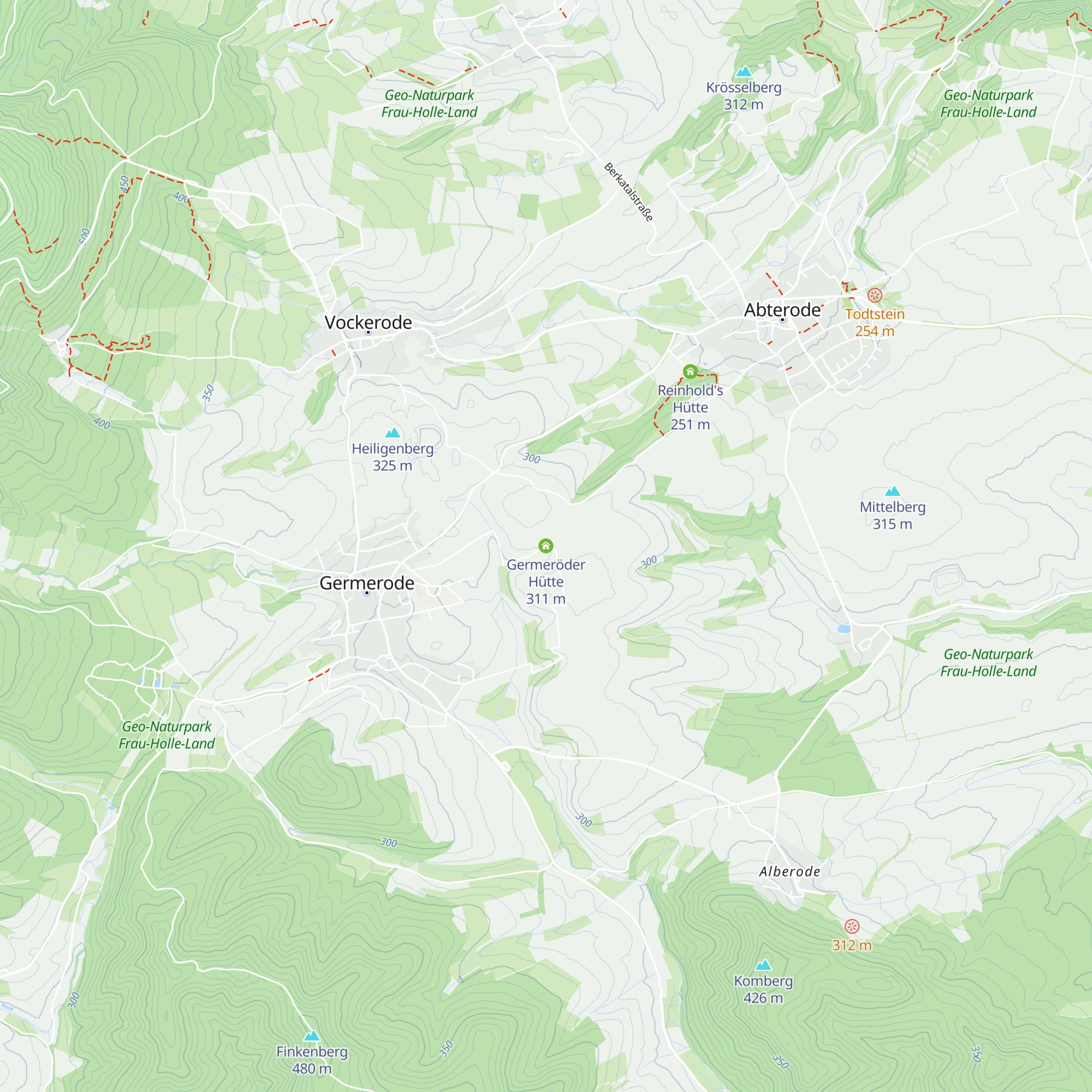 Germeröder Hütte map