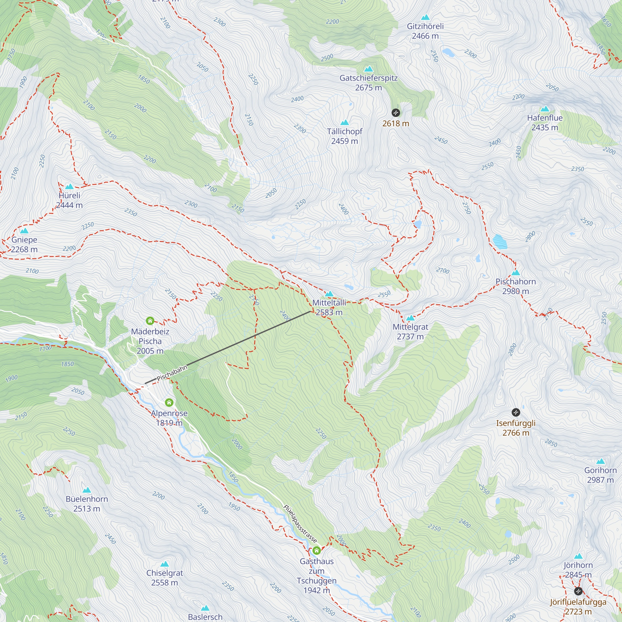 Pischa map
