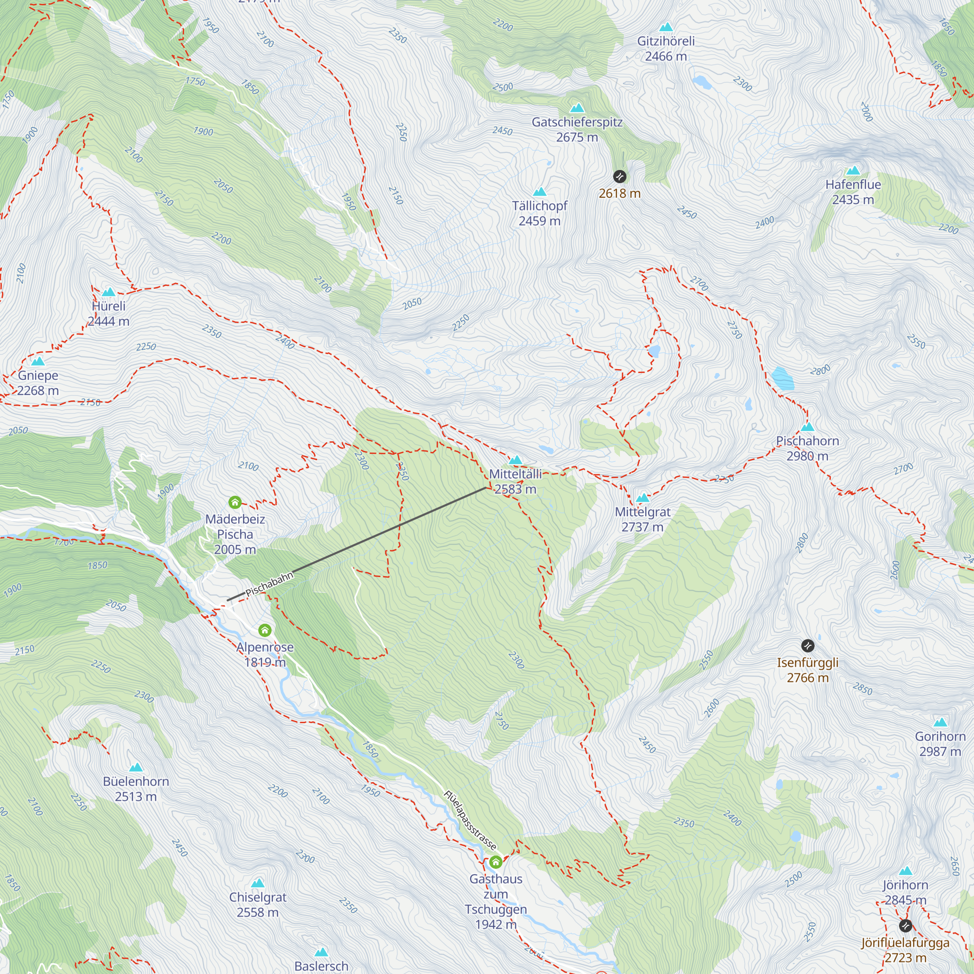 Pischa map