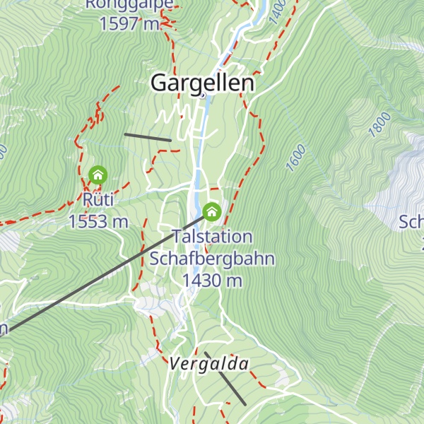 Map of Talstation Schafbergbahn