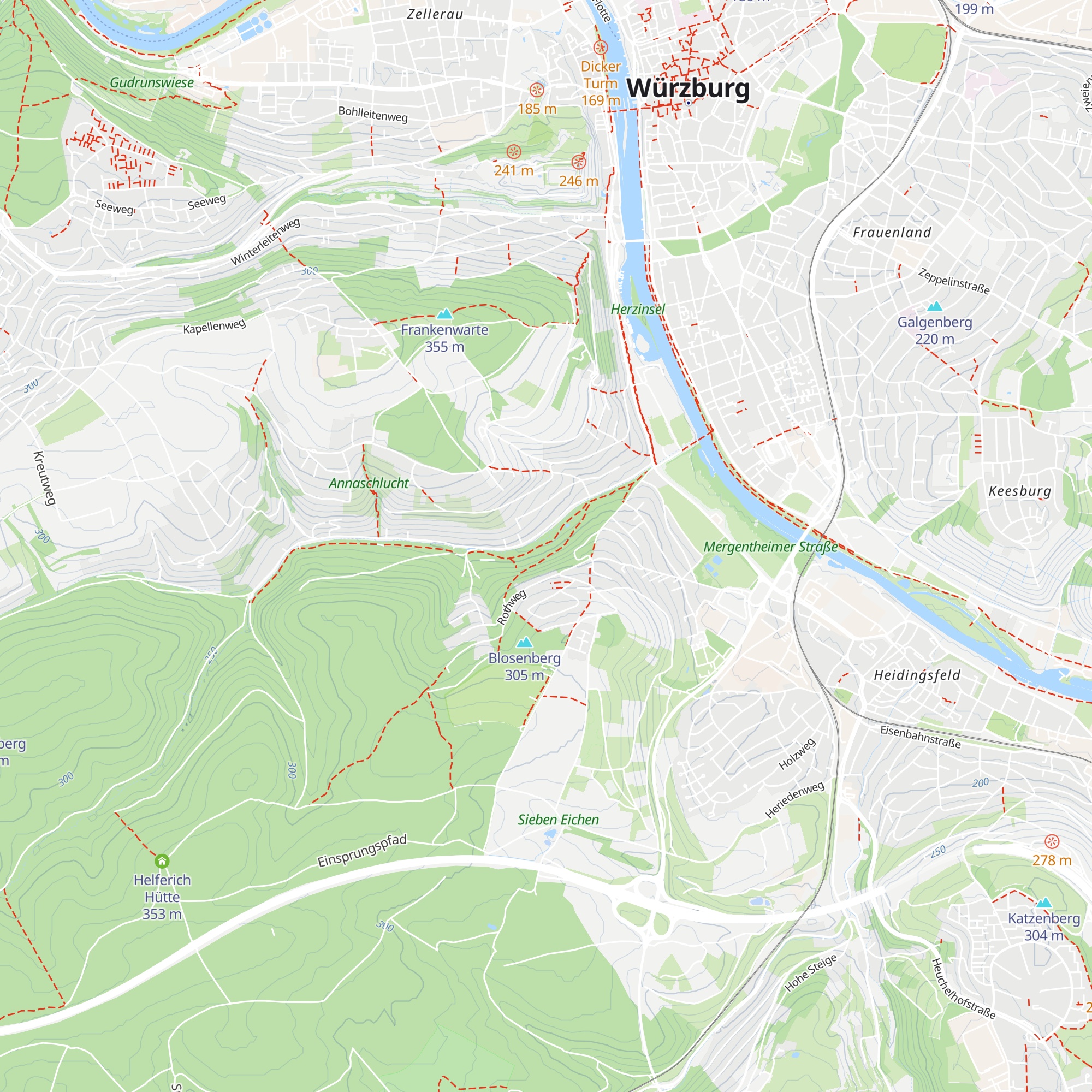 Vetternschaftshütte map