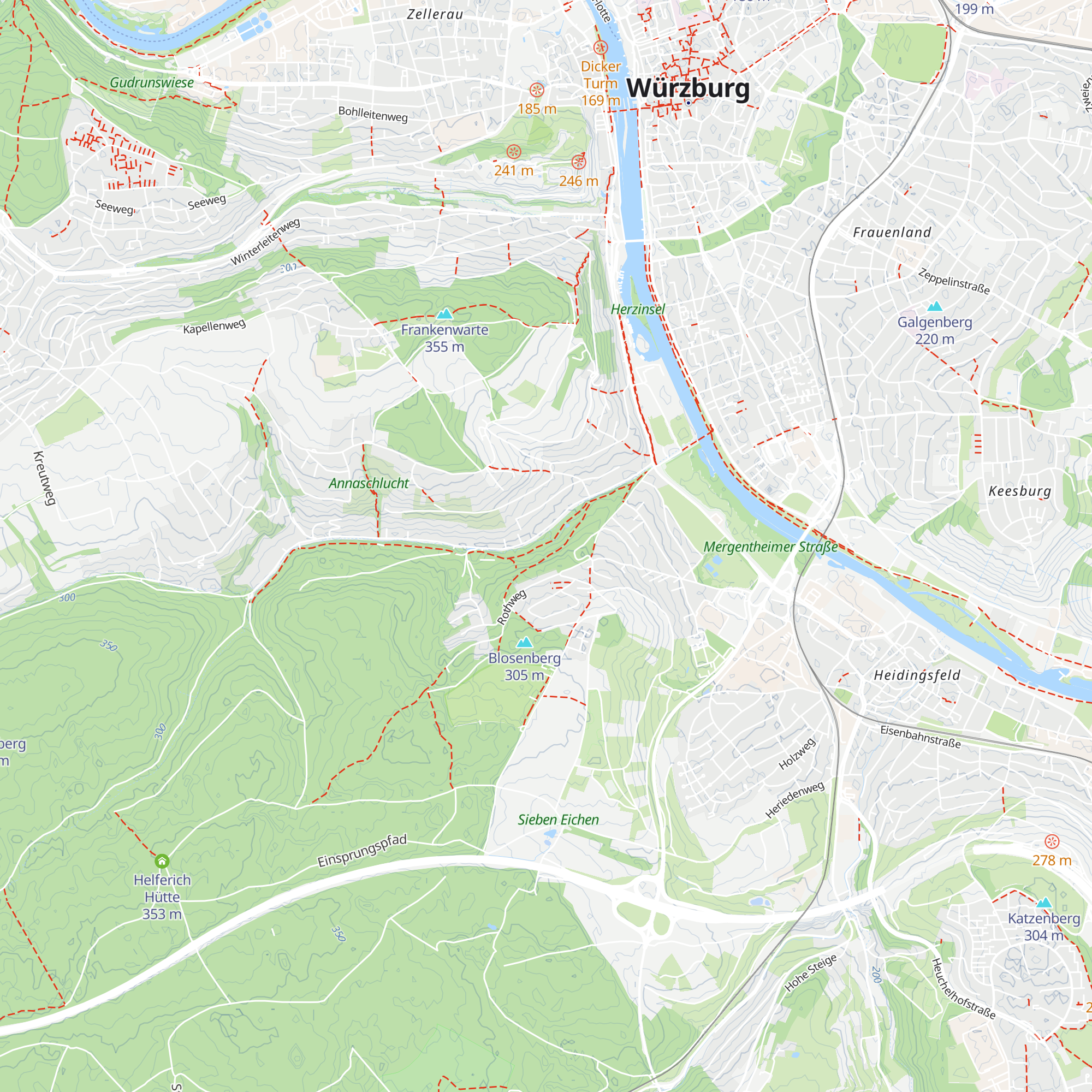 Vetternschaftshütte map