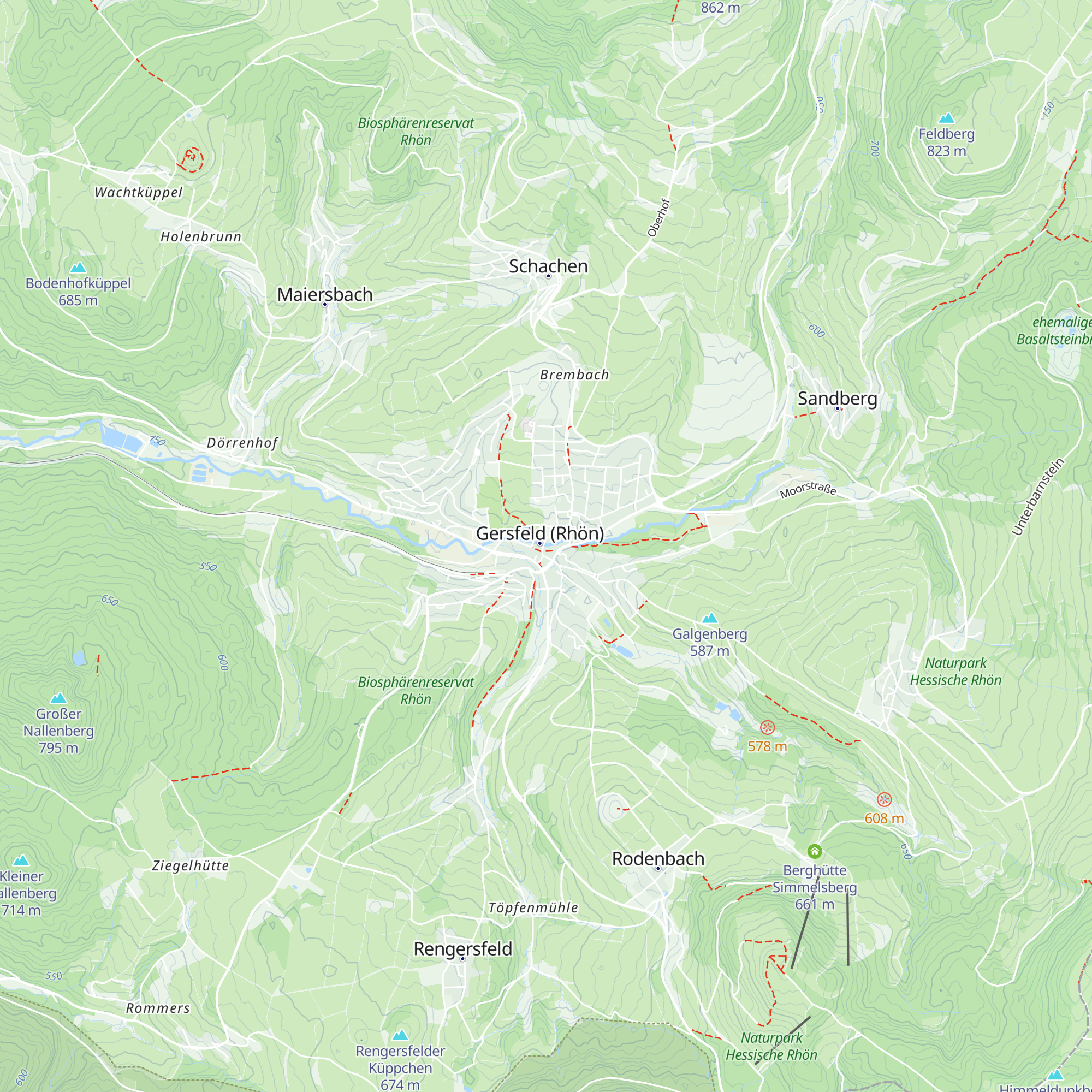 Tourist-Information map