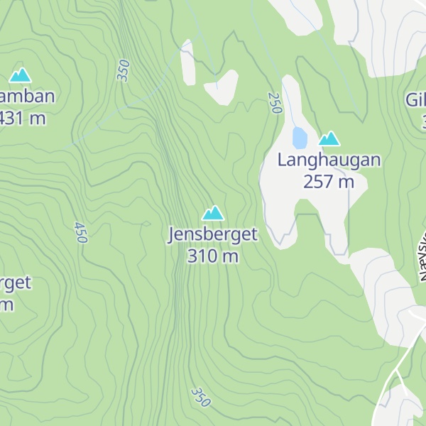 Map of Jensberget