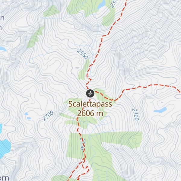 Map of Scaletta-Schutzhütte