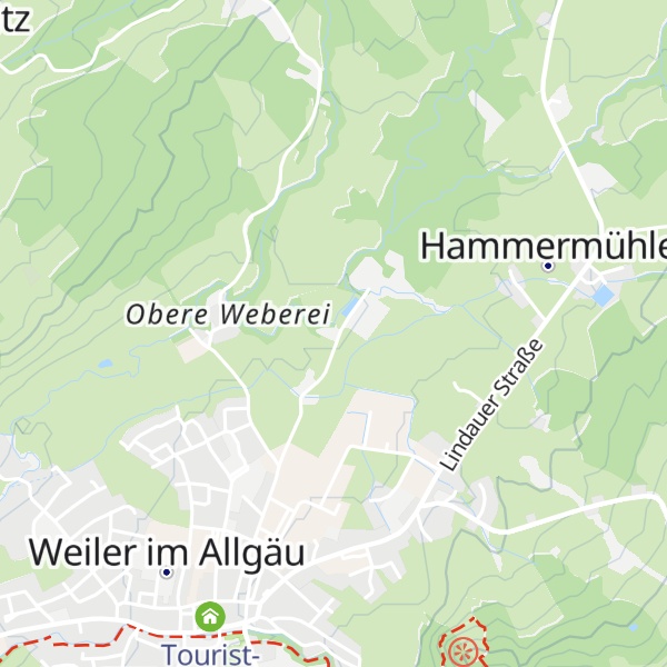 Map of DAV Weiler Stadel