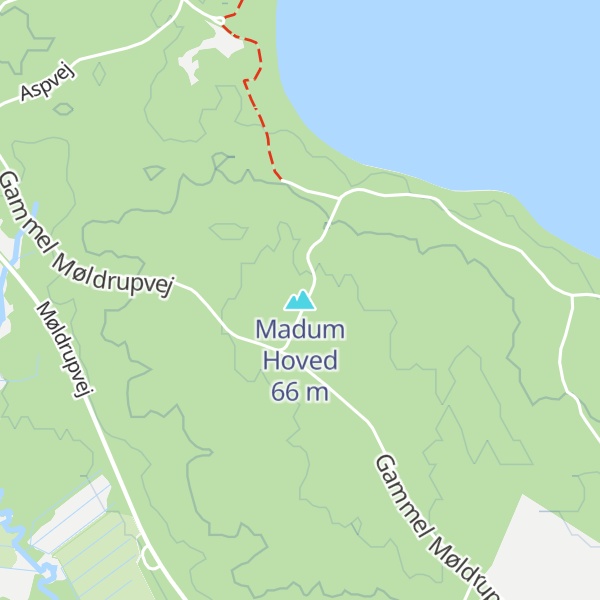 Map of Madum Hoved