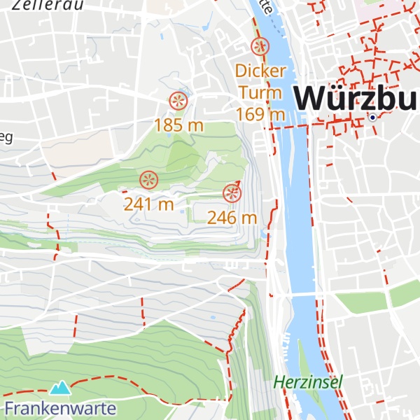 Map of Marienberg