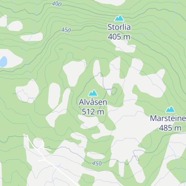 Map of Alvåsen