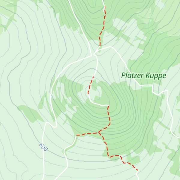 Map of Platzer Kuppe