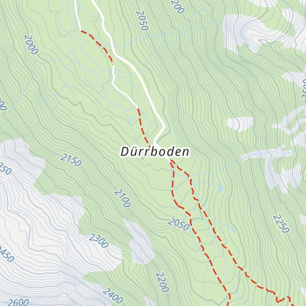 Map of Berggasthaus Dürrboden