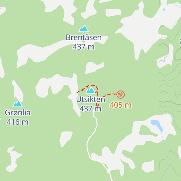 Map of Utsikten