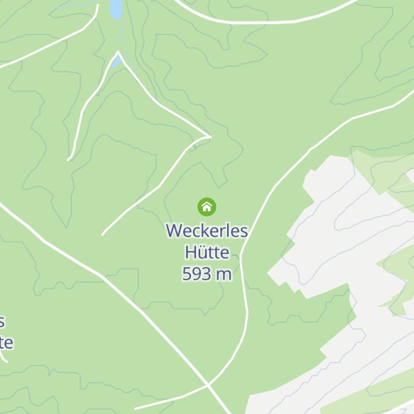 Map of Weckerles Hütte