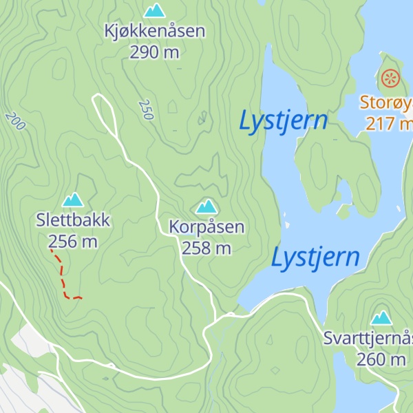 Map of Korpåsen
