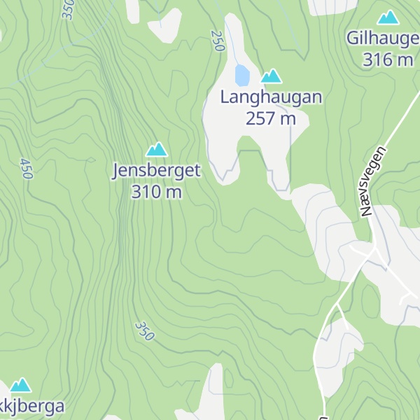 Map of Ormberget