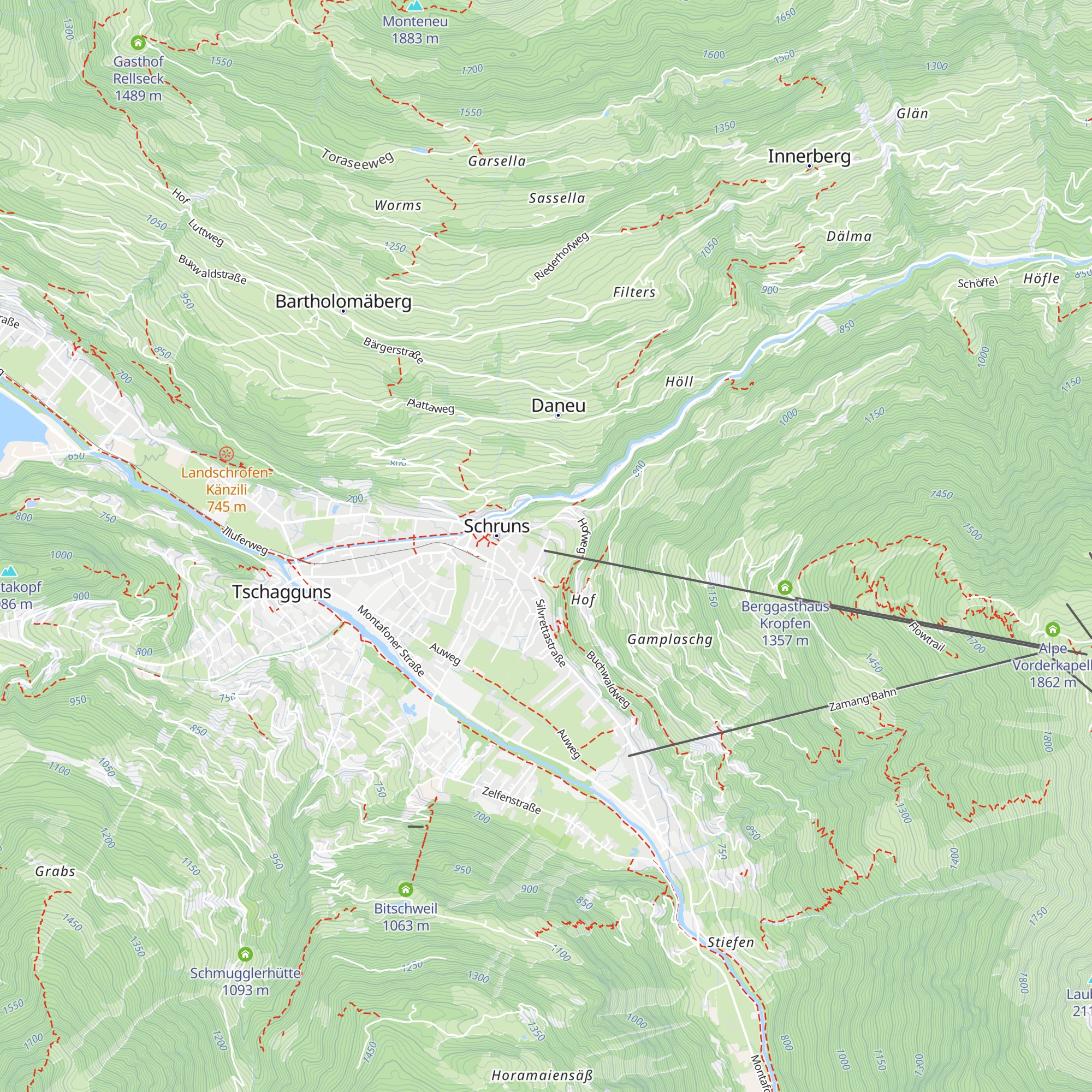UrMonti map