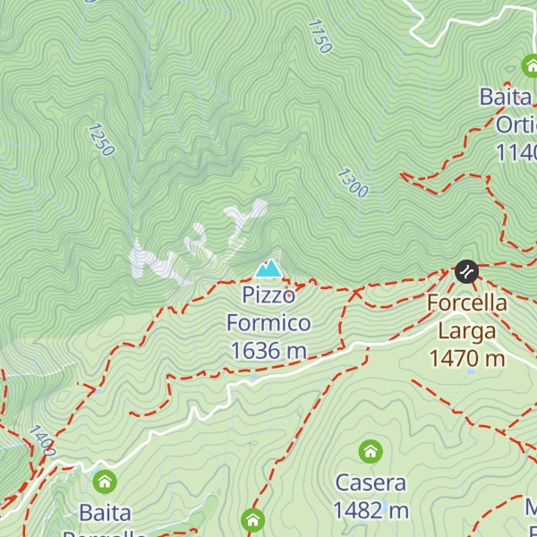 Map of Pizzo Formico