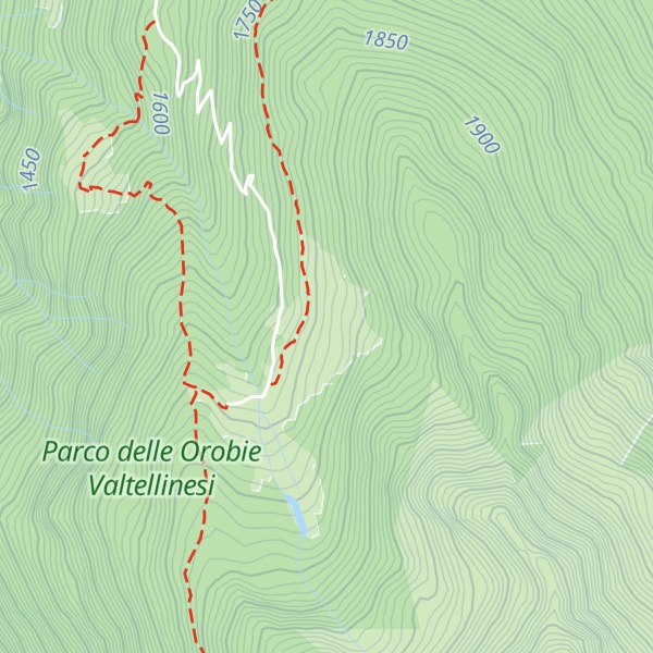 Map of Baita Campione (Canciù)