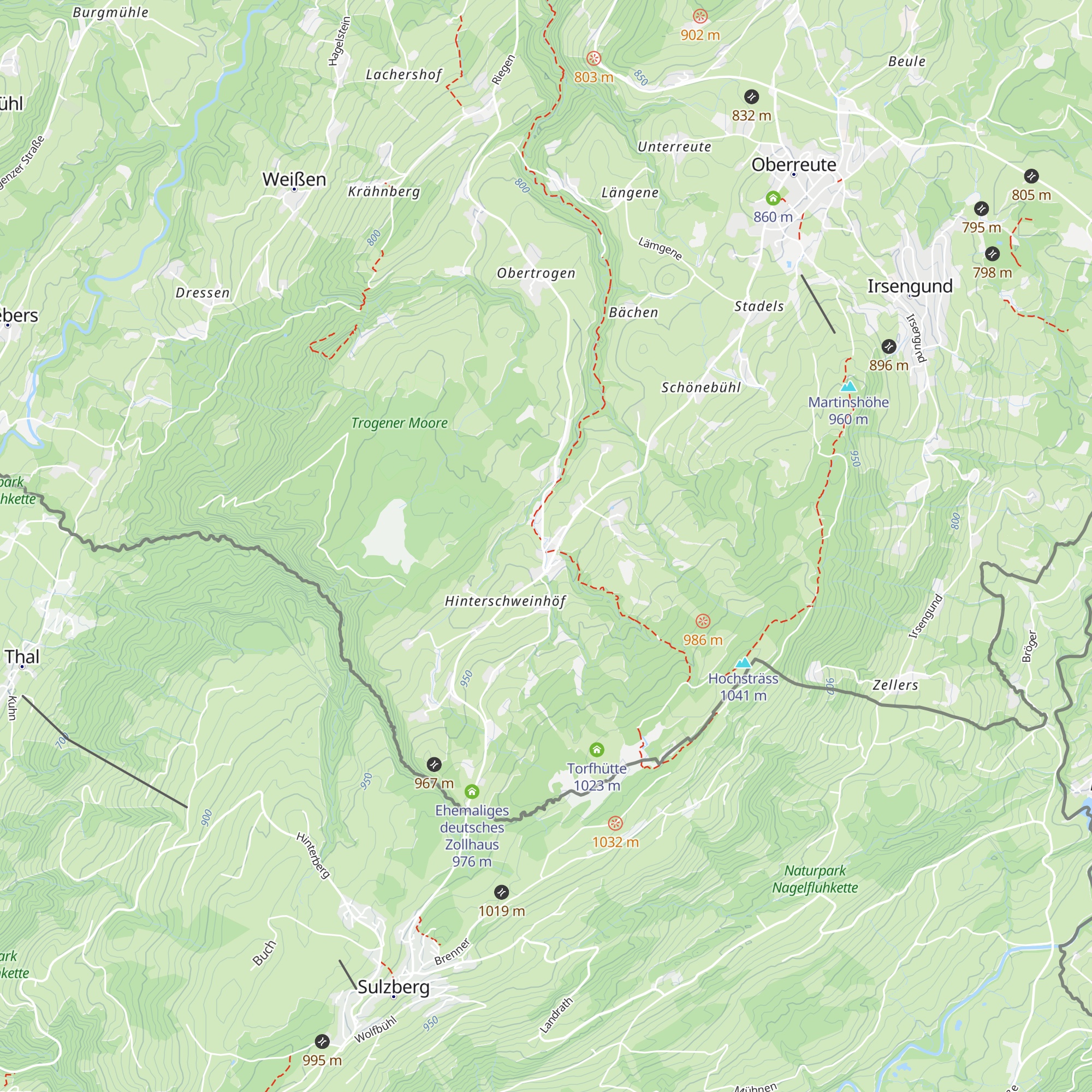 Kraichgauer Hütte map