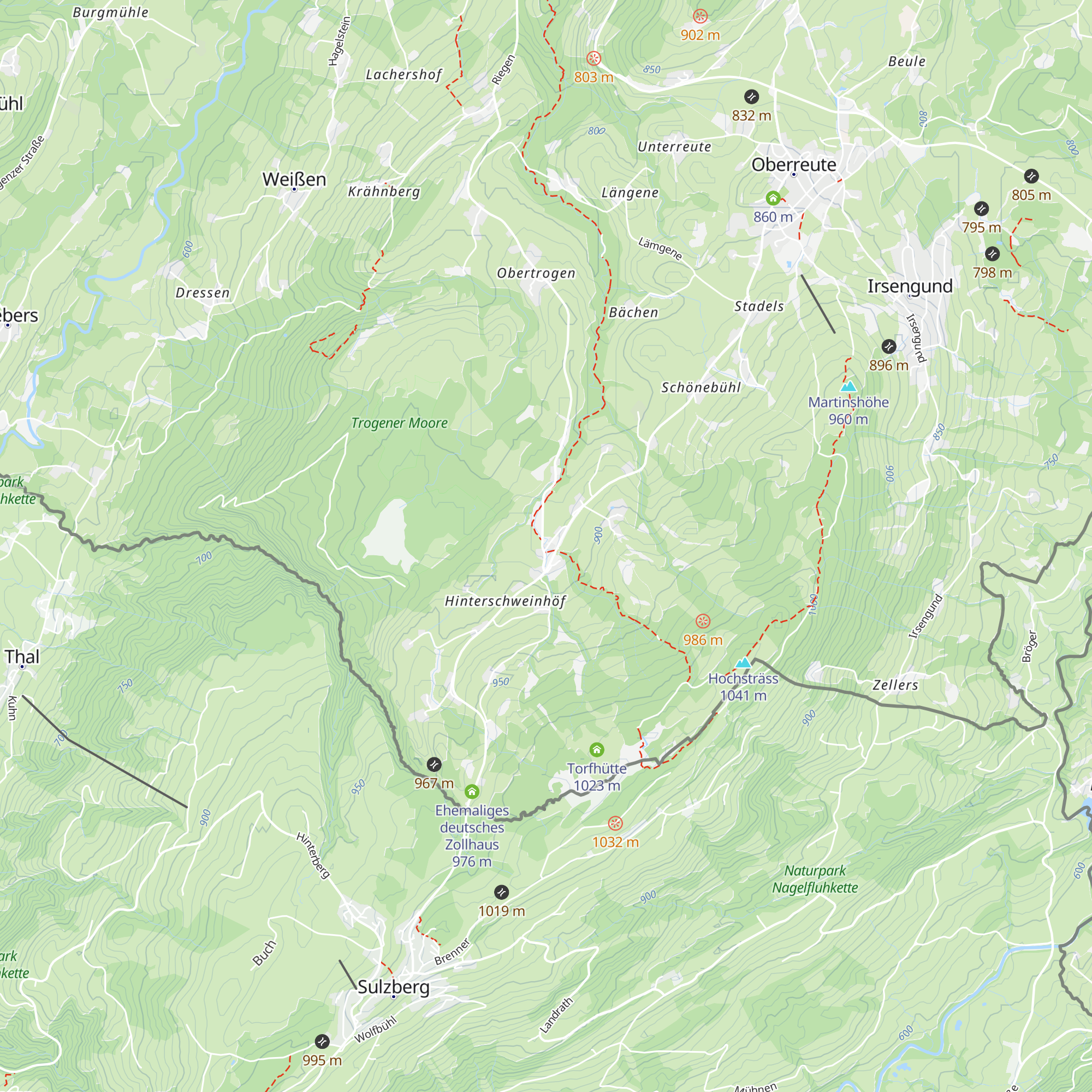 Kraichgauer Hütte map