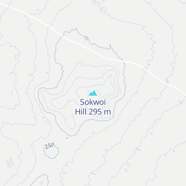 Map of Sokwoi Hill