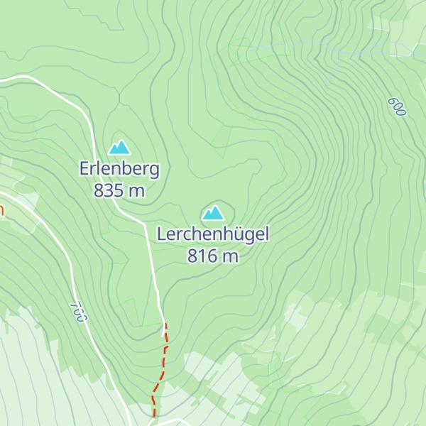 Map of Lerchenhügel