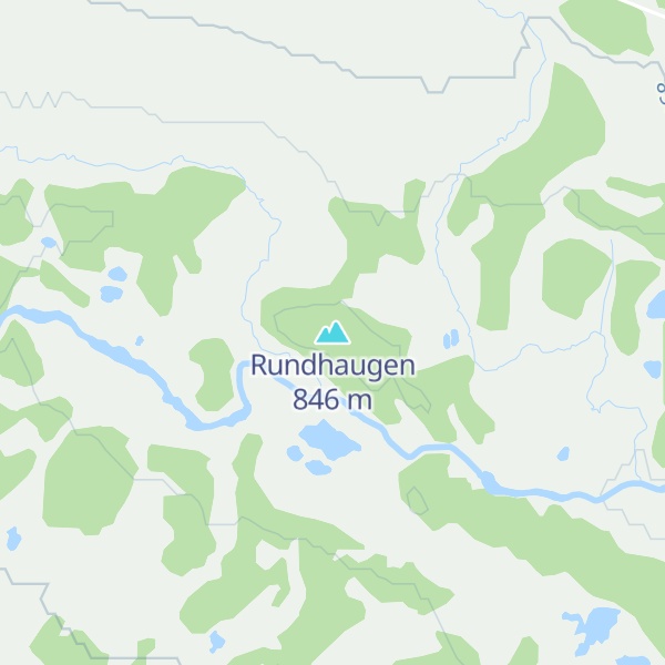 Map of Rundhaugen