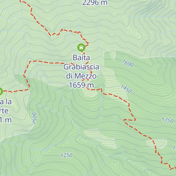 Map of Baita Grabiascia Bassa
