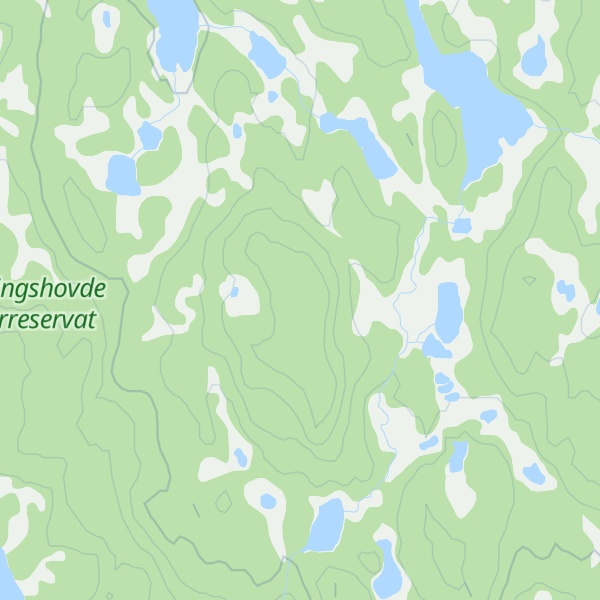 Map of Langbergshøgda