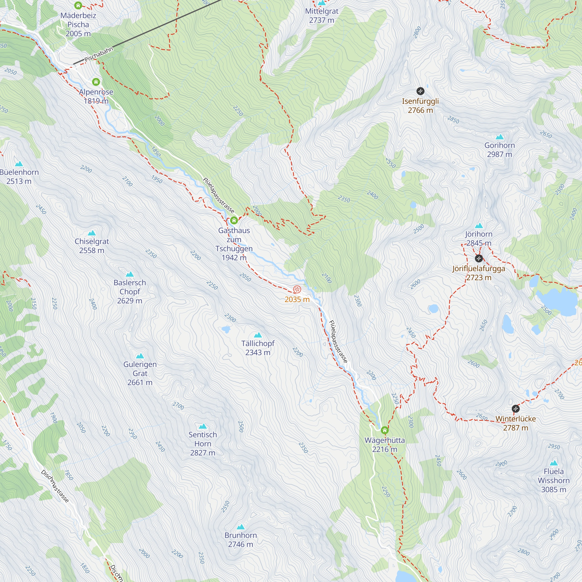 Wägerhus map