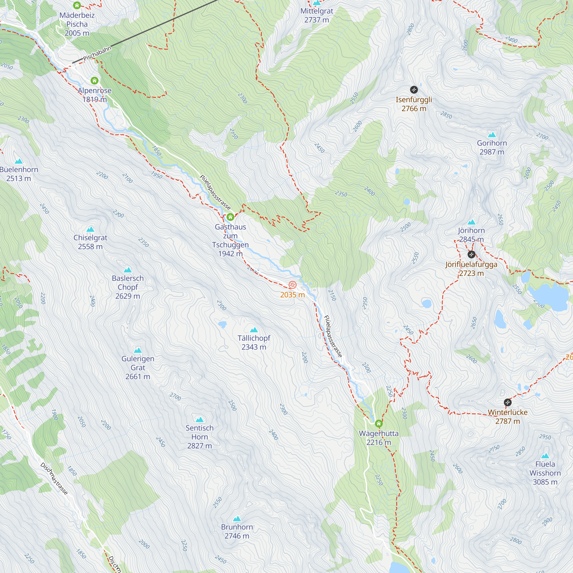 Wägerhus map