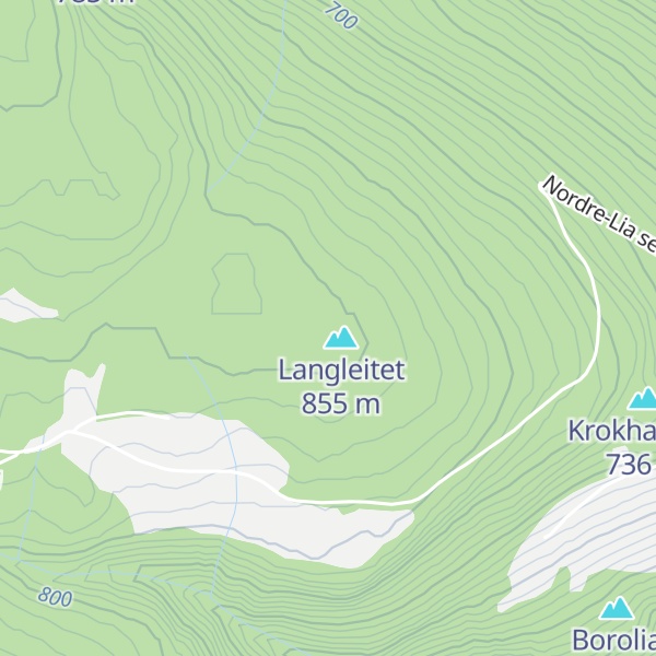Map of Trollkyrkja